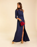 Robe Mrs. Lozano - Bleu Marine