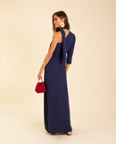 Robe Mrs. Lozano - Bleu Marine