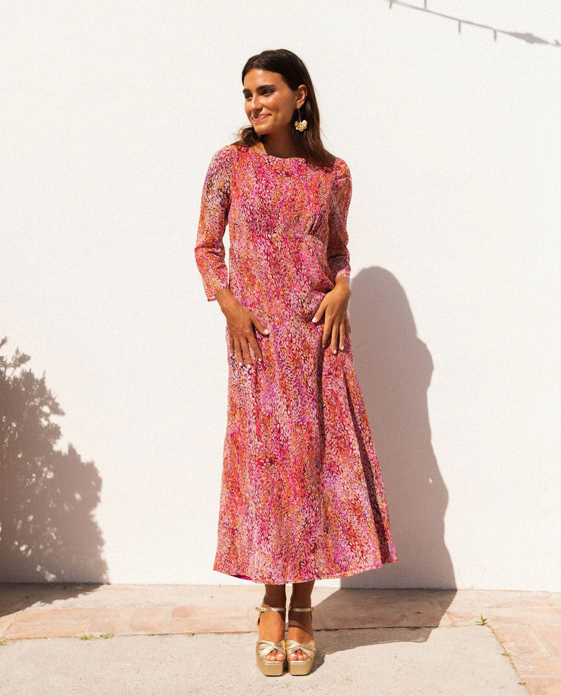 Robe Mrs. Aranda - Imprimé