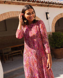 Robe Mrs. Aranda - Imprimé
