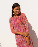 Robe Mrs. Aranda - Imprimé
