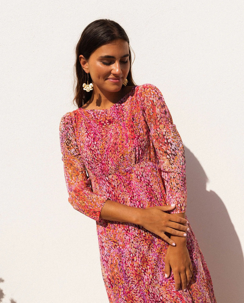 Robe Mrs. Aranda - Imprimé