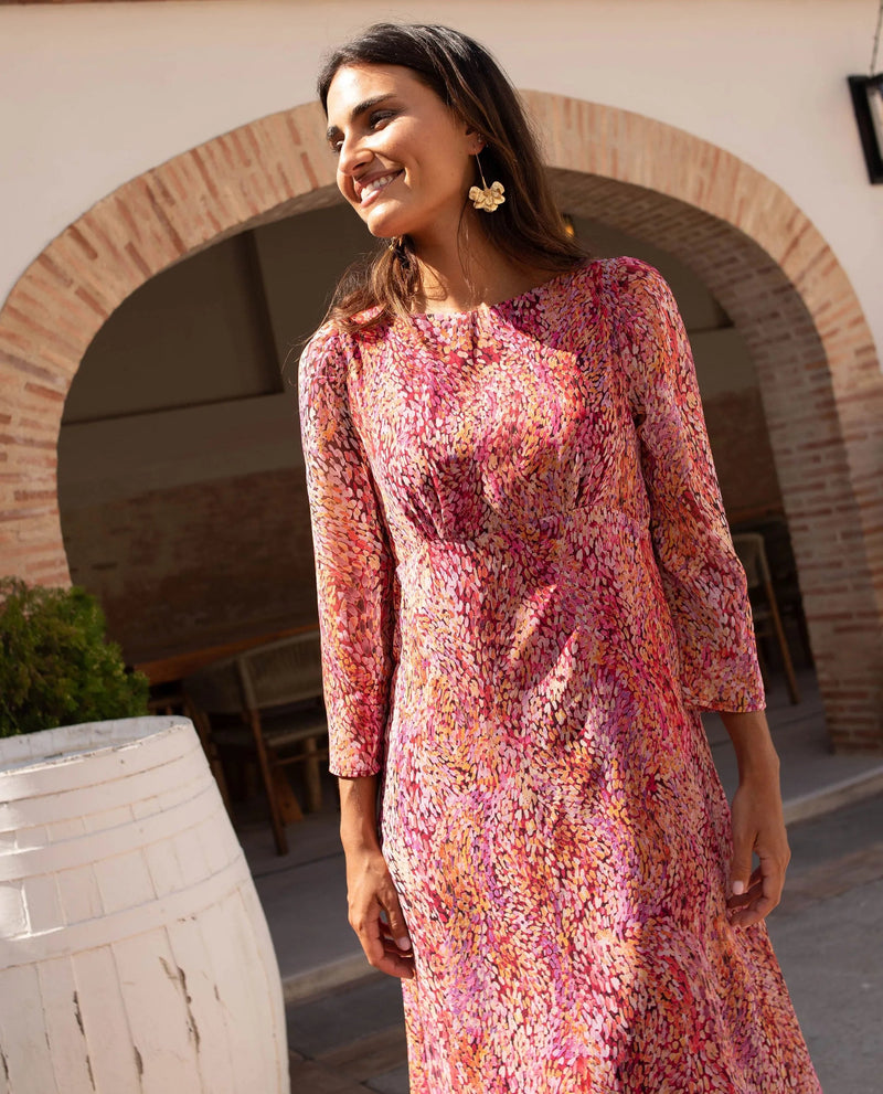 Robe Mrs. Aranda - Imprimé