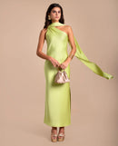 Robe Mrs. Abril - Vert Lime