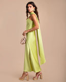 Robe Mrs. Abril - Vert Lime