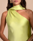 Robe Mrs. Abril - Vert Lime