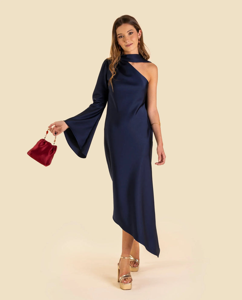 Robe Mrs. Cortés - Bleu Marine