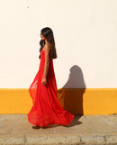 Robe Mrs. Rivera - Rouge