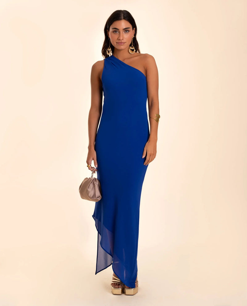 Robe Alhambra - Bleu Cobalt
