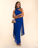 Robe Alhambra - Bleu Cobalt