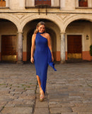 Robe Alhambra - Bleu Cobalt
