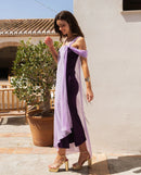 Robe Almería - Violet Et Lilas