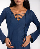 Robe Vermut Vibes - Bleu