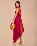 Robe Ginebra - Cerise