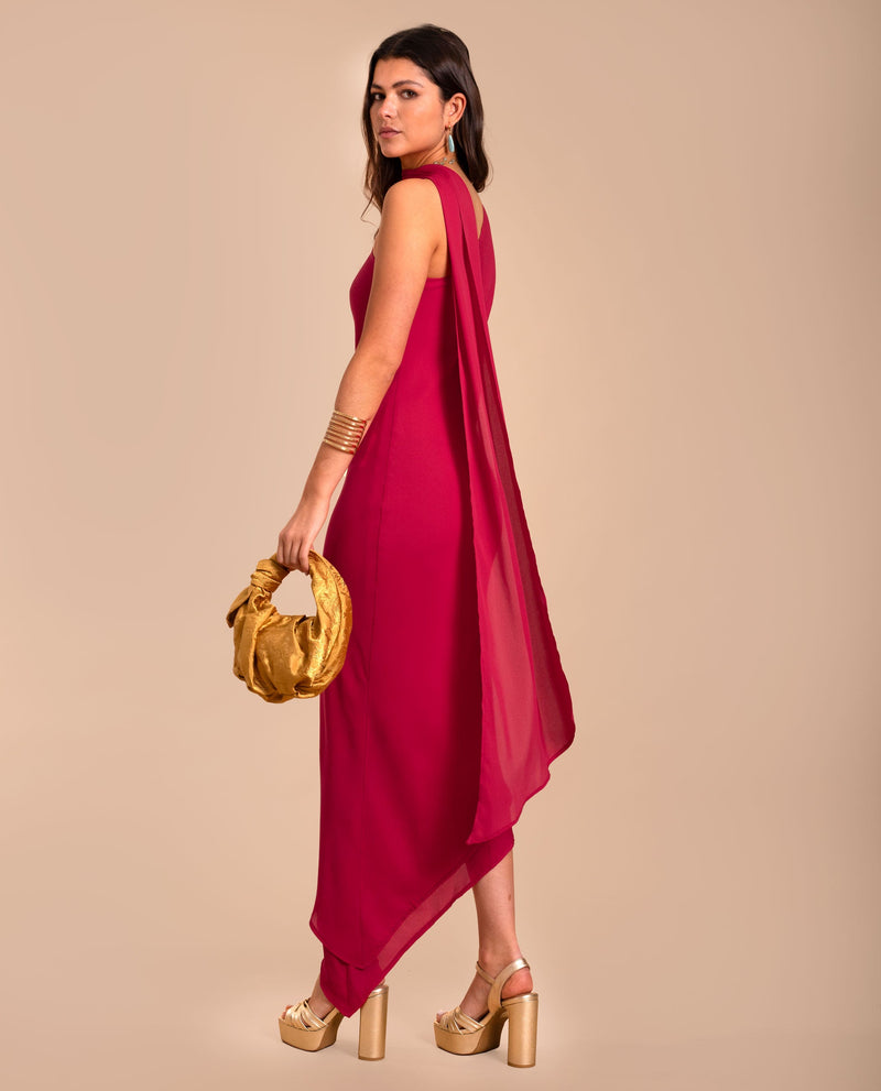 Robe Ginebra - Cerise