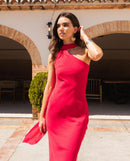 Robe Ginebra - Cerise
