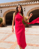 Robe Ginebra - Cerise