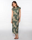 Robe Jade Bloom - Vert