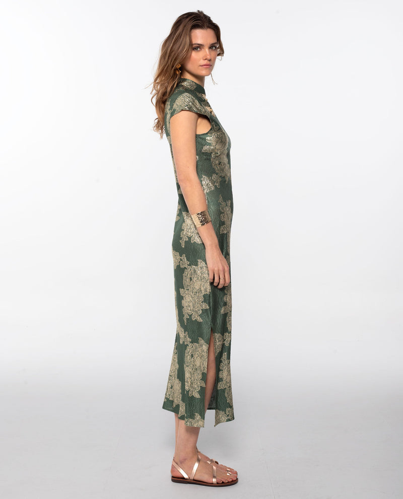 Robe Jade Bloom - Vert