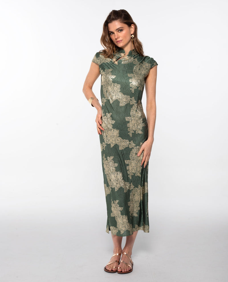Robe Jade Bloom - Vert
