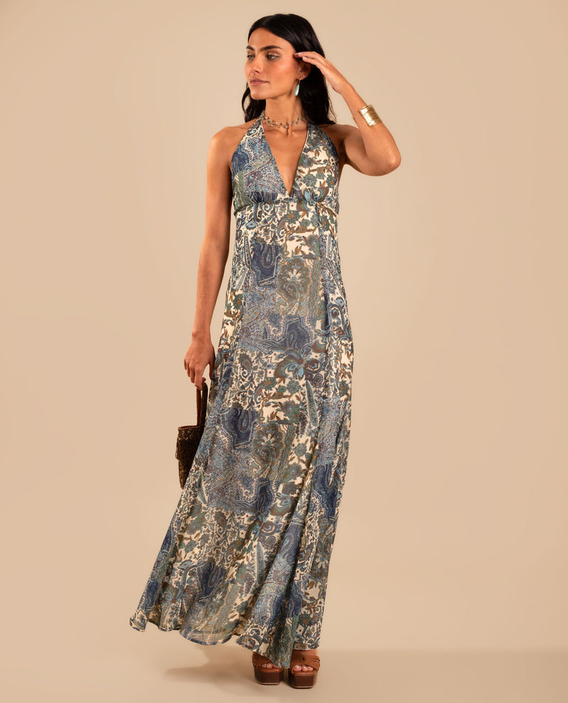 Robe Amaia - Imprimé