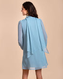 Robe Cayetana - Bleu