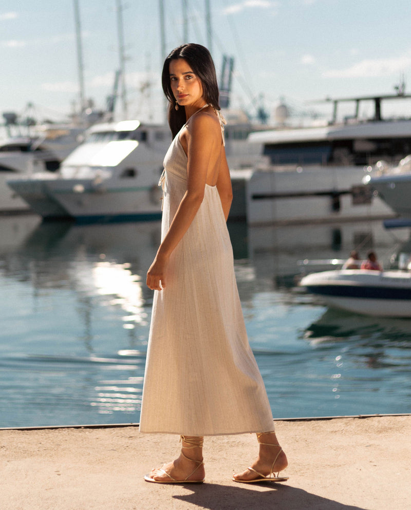 Robe Golden Brunch - Beige