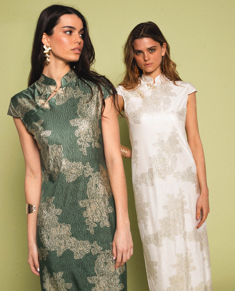 Robe Jade Bloom - Blanc