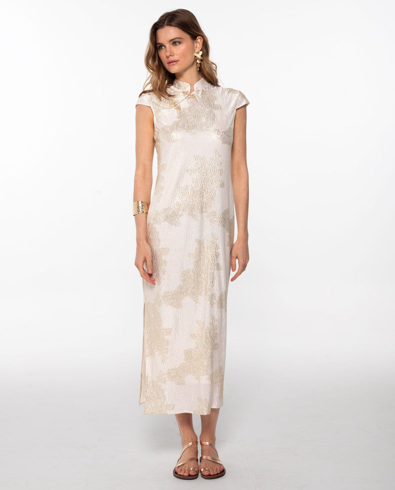 Robe Jade Bloom - Blanc