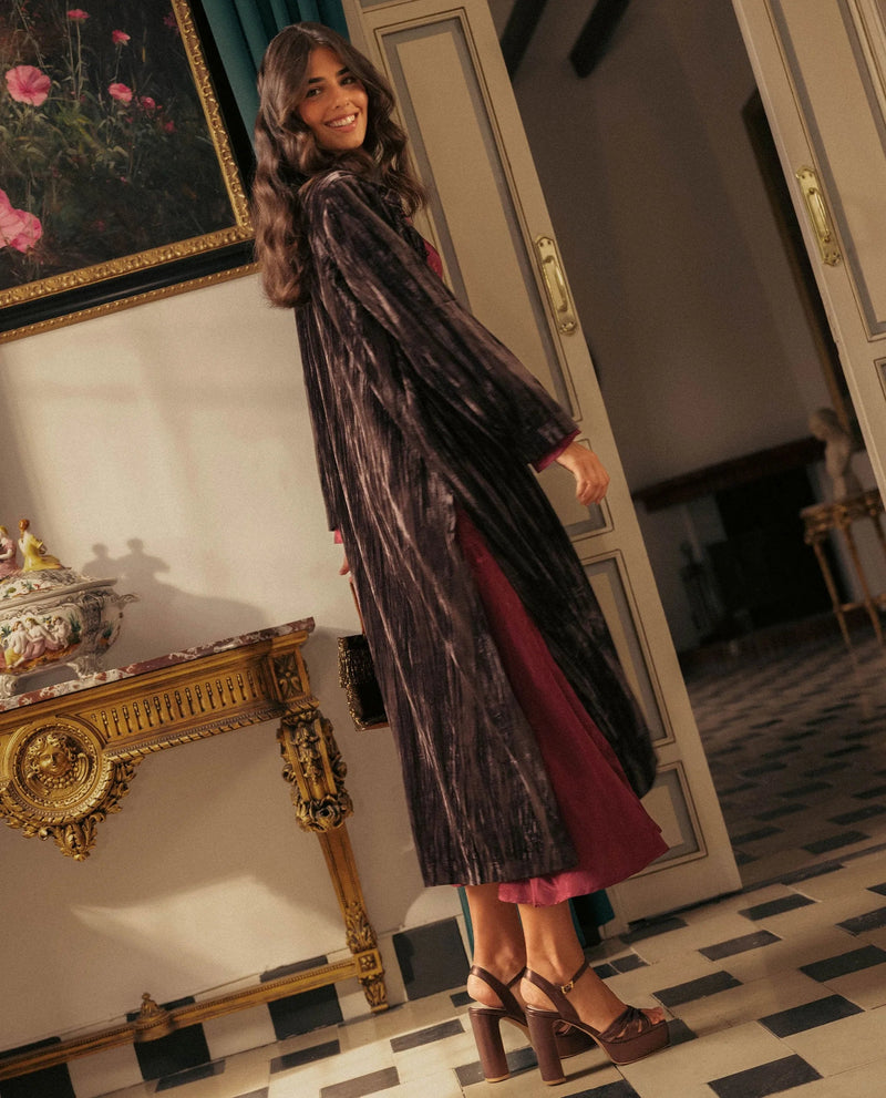 Robe Manuela - Prune