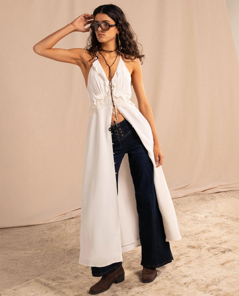Robe Forever us - Écru