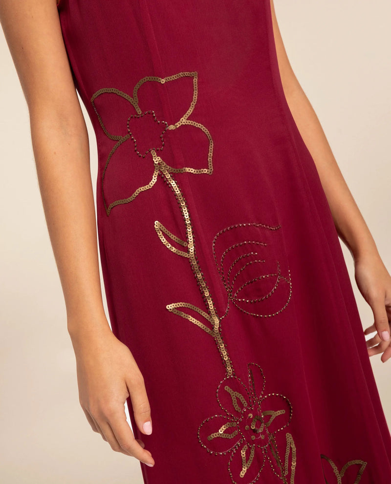 Robe Daphne - Rouge
