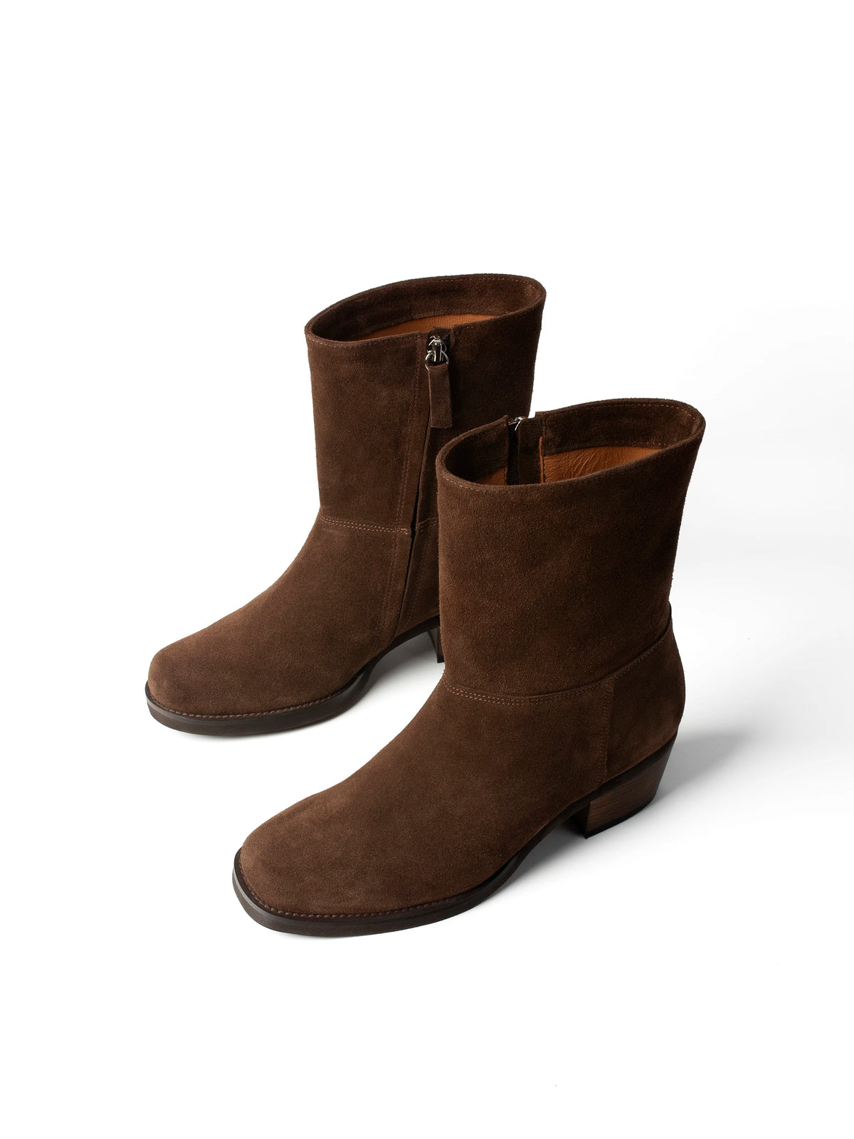 Urban Flow Ankle Boots - Brown
