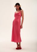 Elle Raspberry Dress