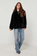 Faux Fur V231 - Black