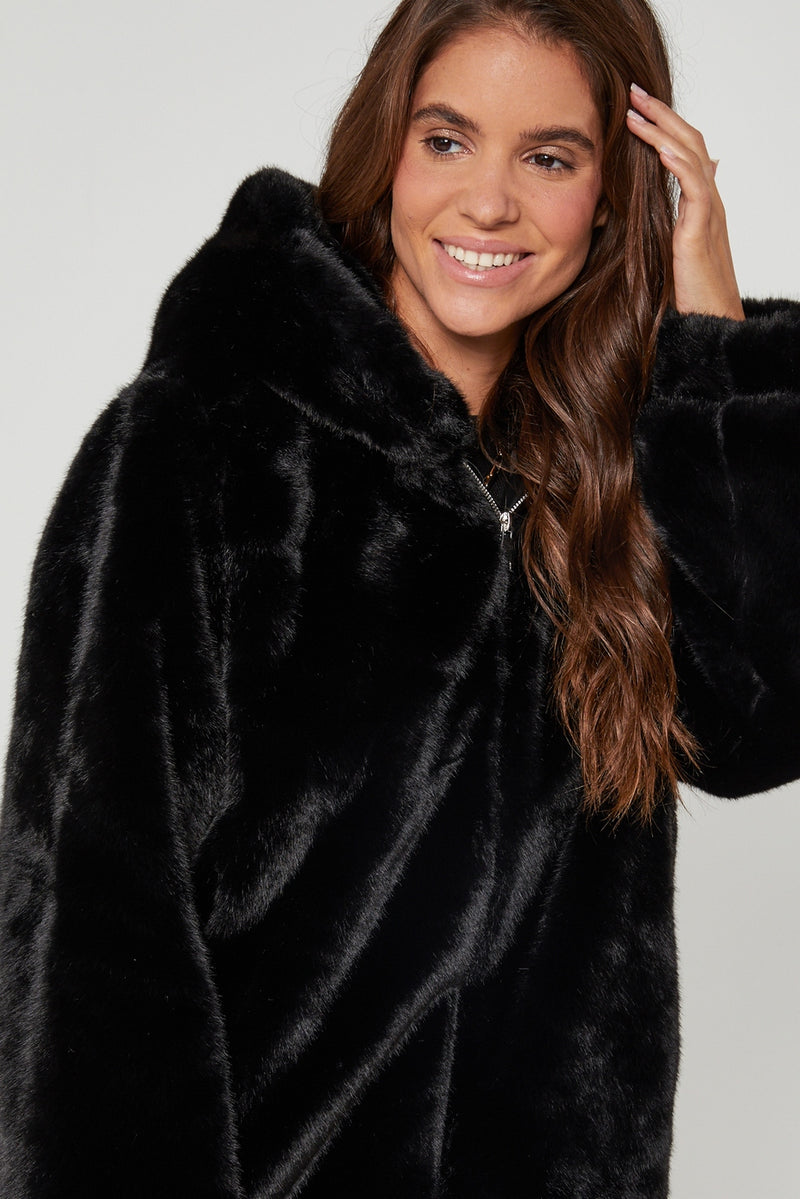 Faux Fur V231 - Black