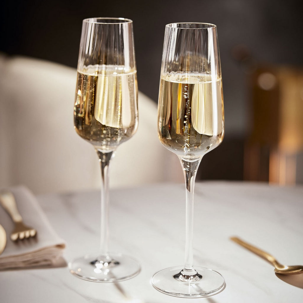 Symétrie - 6 Flûtes À Champagne - 21Cl - Chef&Sommelier