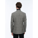 Fursac - Prince Of Wales Wool Double Breasted Jacket