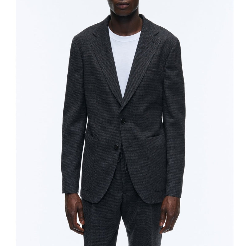 Fursac - Anthracite Grey Wool Natté Jacket