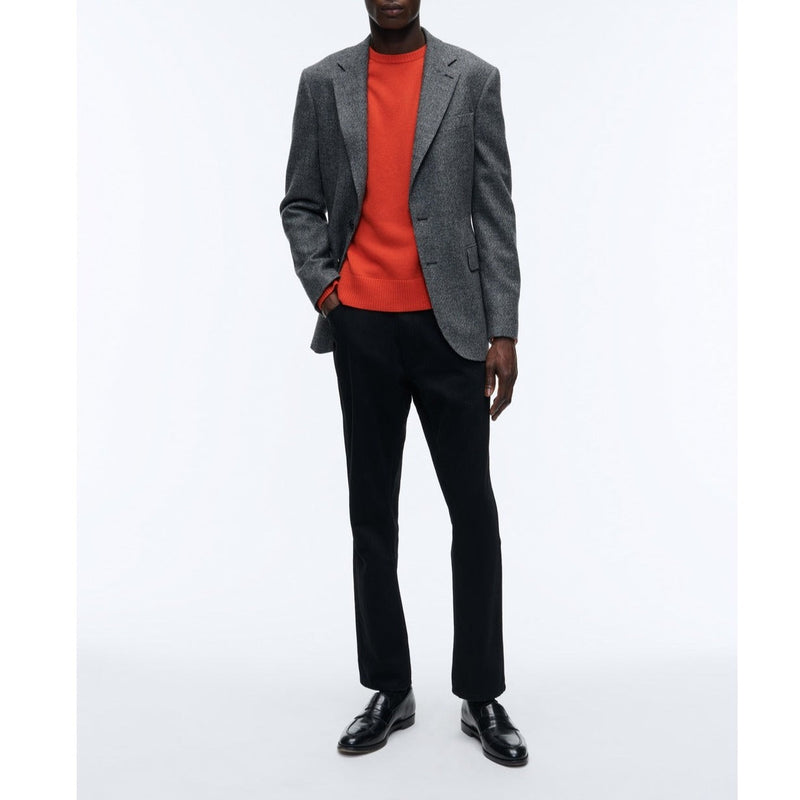 Fursac - Chaqueta de lana cardada - Acero - Hombre