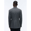 Fursac - Chaqueta de lana cardada - Acero - Hombre