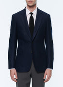 Fursac - Veste En Natté De Cachemire - Marine - Homme