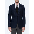 Chaqueta de tejido de cachemir - Azul marino - Hombre