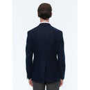 Chaqueta de tejido de cachemir - Azul marino - Hombre
