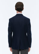Fursac - Chaqueta de cachemir tejido de cesta - Carbono - Hombre