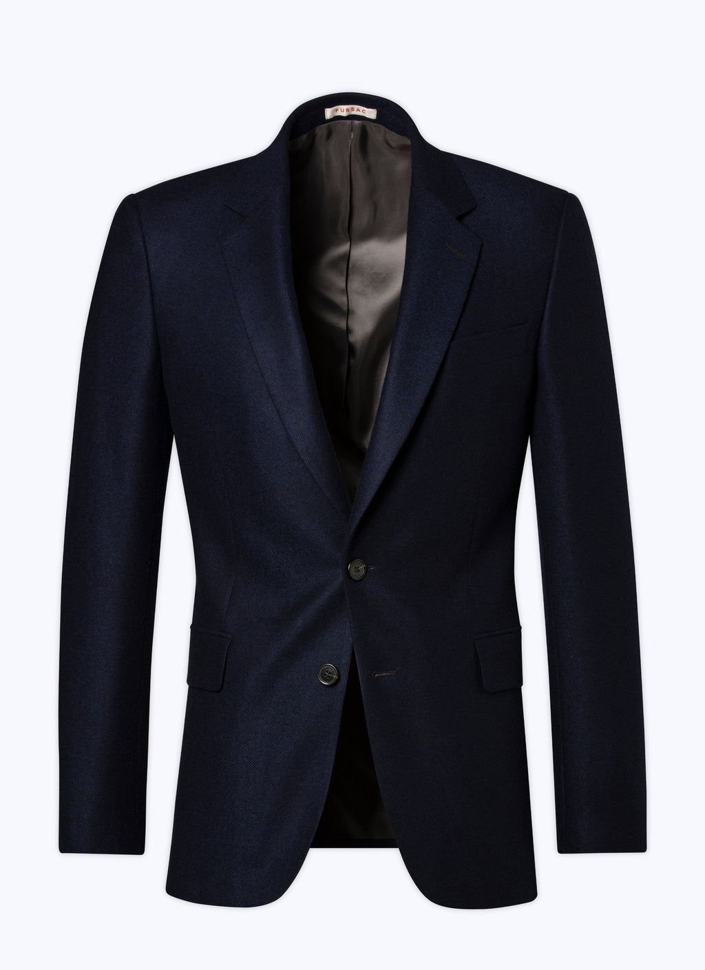 Fursac - Veste En Natté De Cachemire - Carbone - Homme