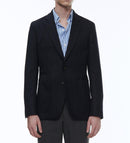 Fursac - Navy Blue Virgin Wool Jacket