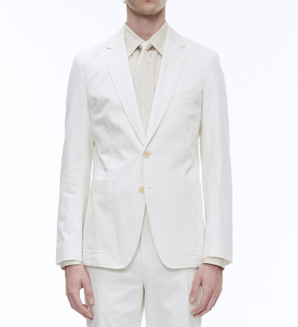 Fursac - Chaqueta de gabardina de algodón - Crudo - Hombre