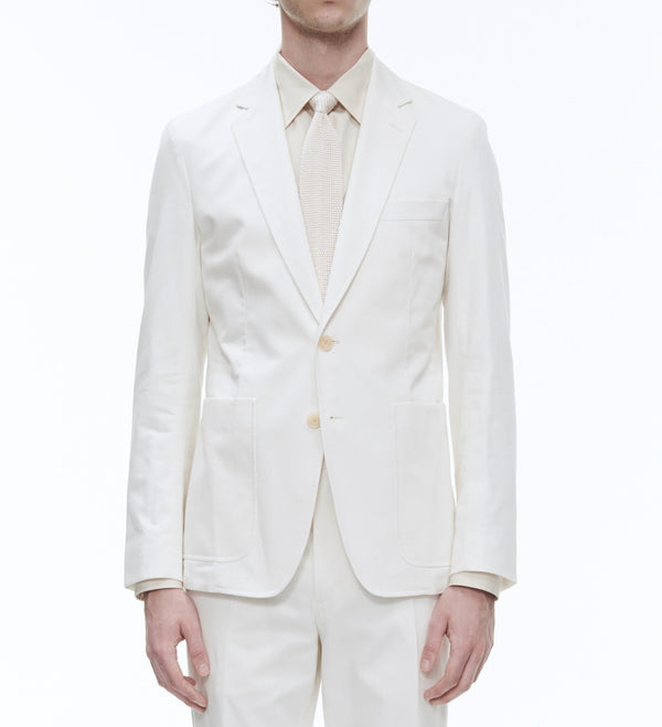 Fursac - Chaqueta de gabardina de algodón - Crudo - Hombre