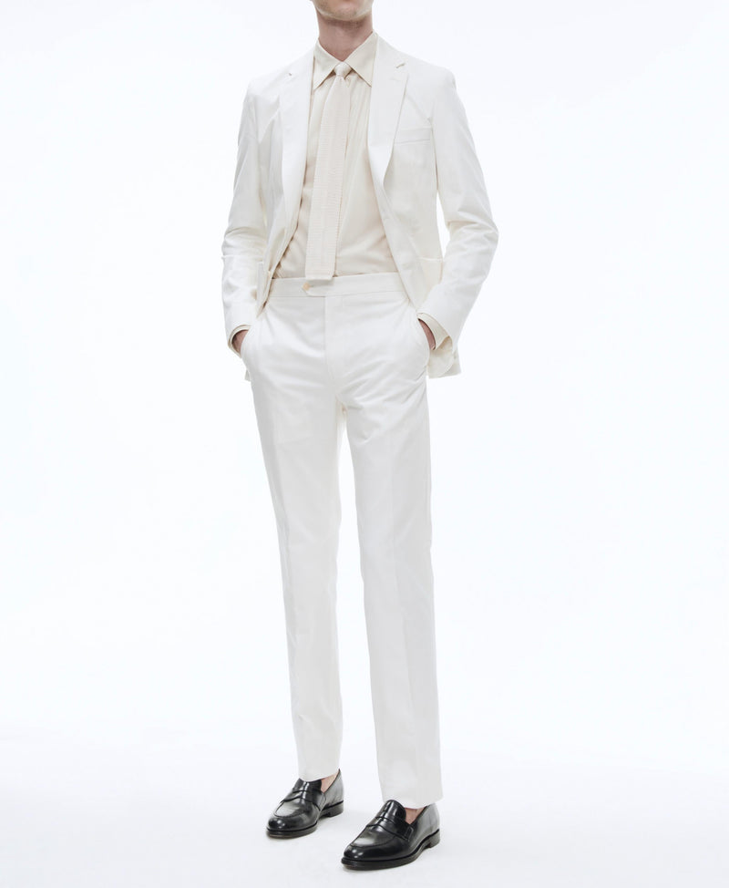 Fursac - Veste En Gabardine De Coton - Écru - Homme